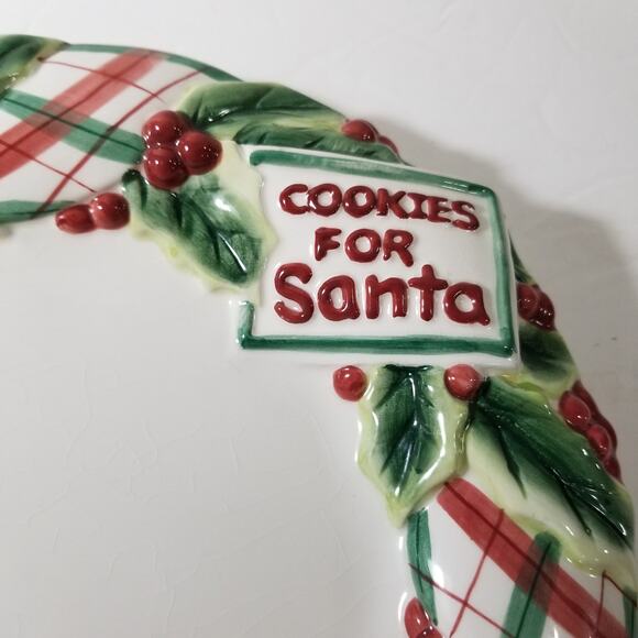 Fitz and Floyd essentials vintage cookies for Santa (2.1172)- - Picture 2 of 13